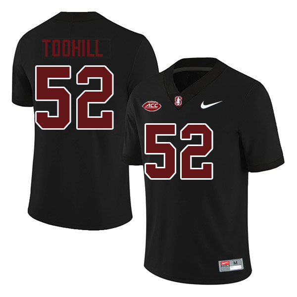 Casey Toohill Stanford Jersey,Stanford Cardinal #52 Casey Toohill Football Jersey Stitched-Black